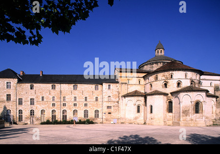 France, Lot, Périgord Noir, roman Abbaye de Souillac Banque D'Images