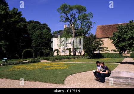 France, Indre, Berry de George Sand, Nohant, le Writer's house Banque D'Images