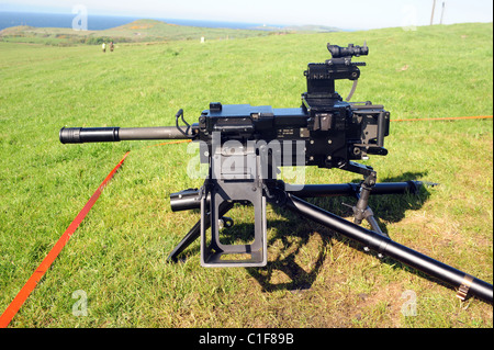 Il lance Machine Gun (GMG) est un calibre 40 mm 53 lance-grenades automatique conçu par Heckler & Koch pour fournir l'appui feu Banque D'Images