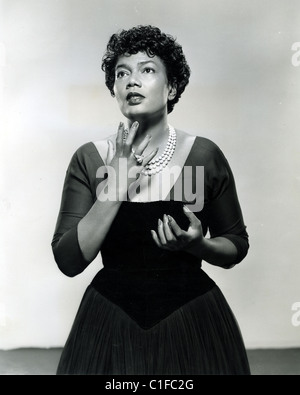 PEARL BAILEY (1918-1990) chanteuse et actrice du film américain en 1960 Banque D'Images