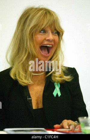 Goldie Hawn La Bazelon Center for Mental Health Law, l'Alliance nationale pour la maladie mentale, la santé mentale et de l'Amérique, Banque D'Images