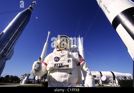 United States, Florida, Cap Canaveral, Kennedy Space Center Banque D'Images