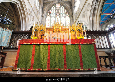 Intérieur de la cathédrale St. à Beverley, Angleterre. Banque D'Images