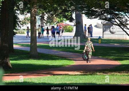 US Naval Academy, Annapolis, Maryland Banque D'Images