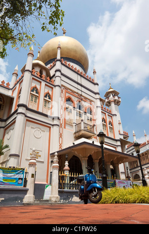 La Mosquée Sultan dans Kampong Glam, aussi connu sous le quartier arabe, Singapour Banque D'Images