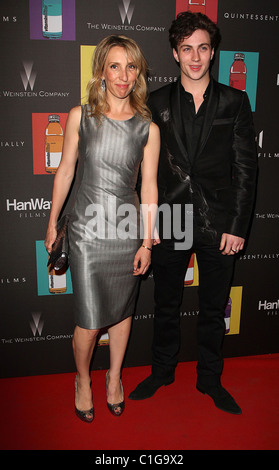 Sam Taylor-Wood et Aaron Johnson 2009 Cannes International Film Festival - Jour 5 - par essence accueille les "Nowhere Boy' partie Banque D'Images
