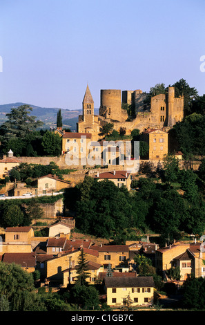 France, Rhône, Beaujolais, Les Pierres Dorées, village de Chatillon d'Azergues Banque D'Images