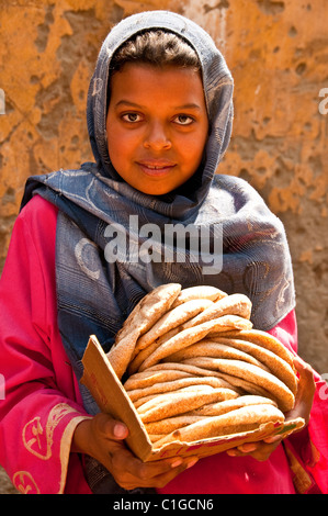 Les filles égyptiennes, Luxor Banque D'Images