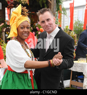 Gary Rhodes Chelsea Flower Show 2009- presse et VIP jour aperçu Londres, Angleterre - 18.05.09 Banque D'Images