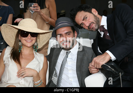 Kate Hudson, Lorenzo Martone et Marc Jacobs 2e Veuve Clicquot Manhattan Polo Classic a tenu à Governors Island. Nouveau Banque D'Images