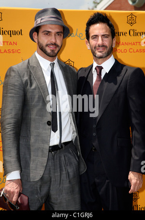 Lorenzo Martone et Marc Jacobs le 2e rapport annuel Veuve Clicquot Manhattan Polo Classic a tenu à Governors Island - Nouveaux arrivants Banque D'Images