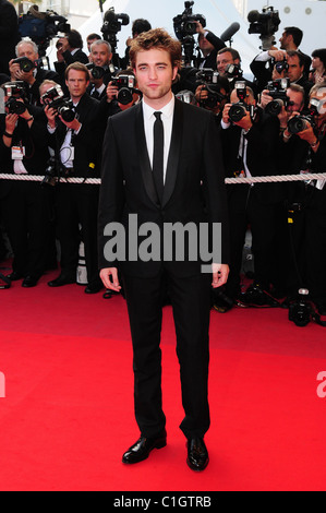 Robert Pattinson 2009 Cannes International Film Festival - Jour 8 Première de 'Inglourious Basterds' Arrivées - Cannes, France - Banque D'Images