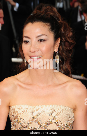 Michelle Yeoh 2009 Cannes International Film Festival - Jour 8 Première de 'Inglourious Basterds' Arrivées - Cannes, France - Banque D'Images