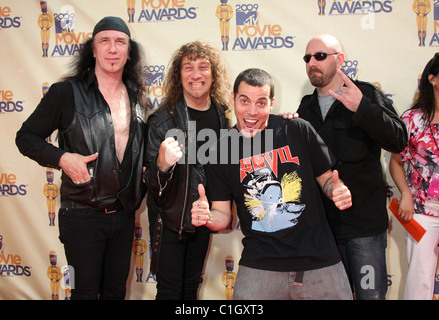 Enclume avec Steve-O 2009 MTV Movie Awards tenue à l'Amphithéâtre Gibson Arrivées - Los Angeles, Californie - 31.05.09 Nikki Banque D'Images