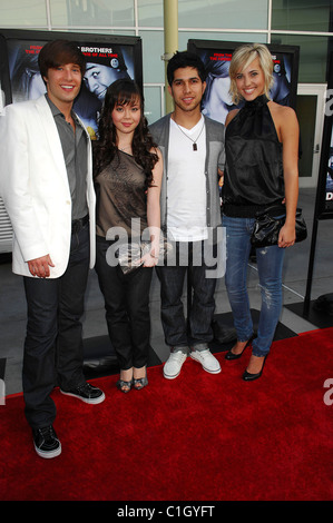Anna Maria Perez, Kherington Payne, Walter Perez, Paul McGill Los Angeles Premiere de 'Dance Flick" tenue à l'Arclight Banque D'Images