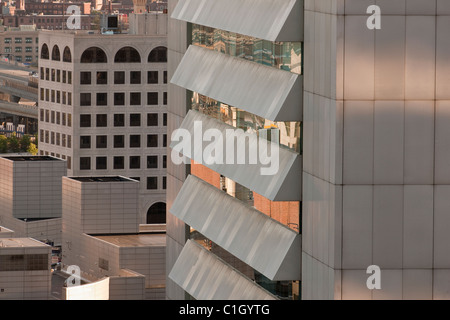 Bâtiments dans une ville, Federal Reserve Bank Building, Boston, Massachusetts, USA Banque D'Images