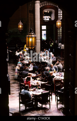 District fédéral de Mexico Mexico centre historique classé au Patrimoine Mondial par l'UNESCO dans le restaurant Sanborns Casa de los Banque D'Images