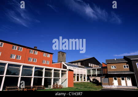 La Norvège, Røros ville, une ancienne ville minière (cuivre) inscrite au Patrimoine Mondial de l'UNESCO, la qualité Røros Hotel Banque D'Images