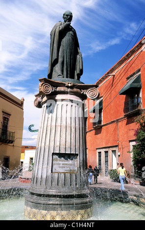 Mexique, État de Guanajuato, San Miguel de Allende, statue Banque D'Images