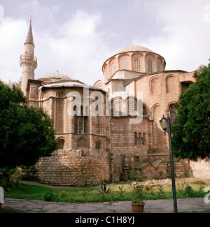 Eglise de Saint Sauveur à Chora (aussi connu sous le nom de musée Kariye [ Muzesi ]) à Istanbul en Turquie. Banque D'Images