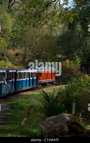 Locomotive diesel,douglas ferreira,seascale et eskdale railway,cumbria,uk Banque D'Images