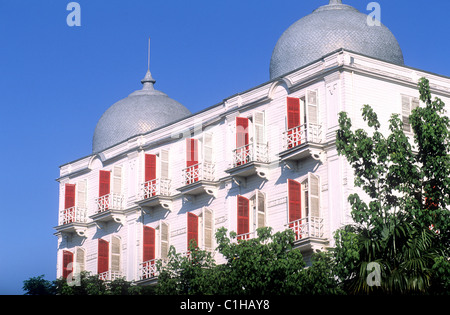 La Turquie, Istanbul, Princes Büyükada, îles, magnifique palais du 19ème siècle, l'hôtel ancien palais dans les hauteurs de l'île Banque D'Images