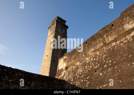 Une vue de la Galle Fort de Galle sur la côte sud du Sri Lanka Banque D'Images