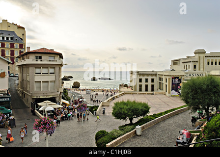 Biarritz le Casino Municipal, France, Europe Banque D'Images