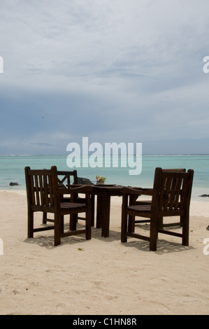 Pacific Resort Aitutaki, Îles Cook Banque D'Images