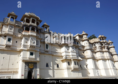 Complexe City Palace, Udaipur, Inde Banque D'Images