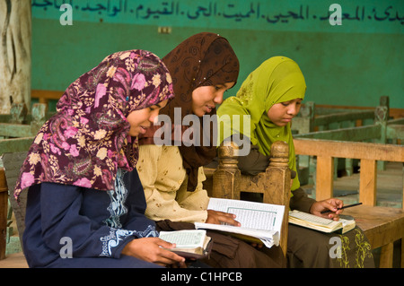 Shiek Hassan Aly école coranique à Louxor, Egypte Banque D'Images