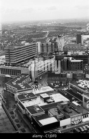 Quartier Central des Affaires Swindon Wiltshire, Angleterre, fin des années 80, à l'Est Banque D'Images