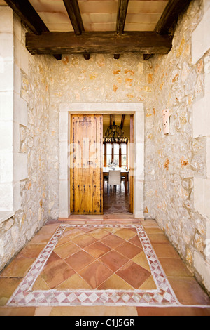 L'extérieur de maison, Majorque, Espagne Banque D'Images