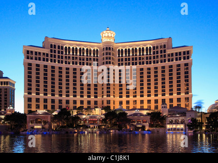 USA, Nevada, Las Vegas, le Bellagio, hôtel, casino, Banque D'Images