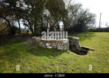 St Annes ou bien vertueux, Trellech, South Wales, UK Banque D'Images