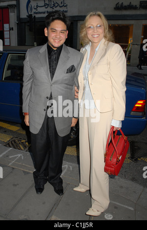 Prince Azim et Faye Dunaway, assiste à la fête de lancement pour le prince de GCM, Londres, Angleterre - 11.06.09 : Banque D'Images