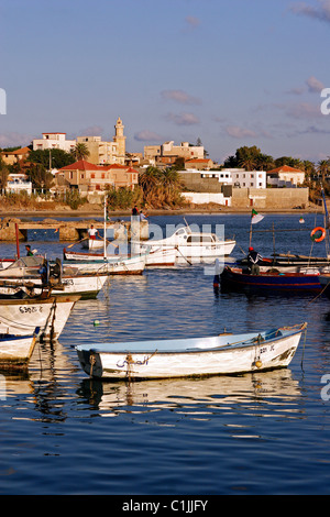 L'Algérie, Alger, Bordj El Kiffan (Ex Fort de l'eau) petit port de pêche et station balnéaire dans la baie d'Alger de l'Est Banque D'Images