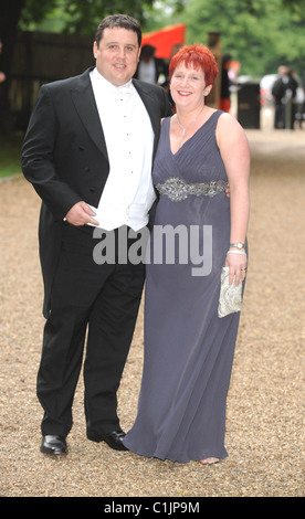 Peter Kay et Susan Kay Raisa Gorbachev Foundation a tenu à Hampton Court Palace. Londres, Angleterre - 06.06.09 Banque D'Images