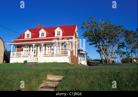 Le Canada, la région de Rimouski, Sainte Luce Banque D'Images