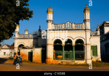 L'Inde, l'Etat du Tamil Nadu, Chettinad, Karaikudi, ville de l'Nagarathars traders Banque D'Images