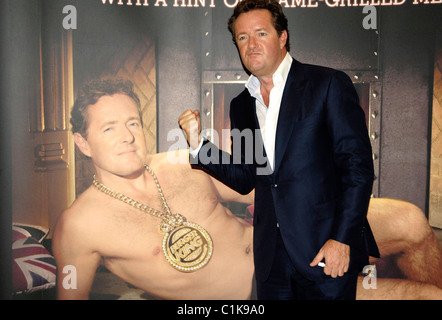 Piers Morgan Burger King 'Flame' - photocall Selfridges beauté Beauty Hall Piers Morgan présente la première chaîne de restauration rapide Banque D'Images