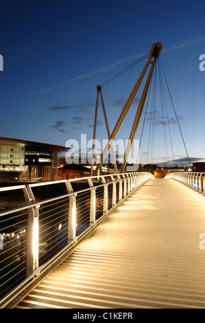 Passerelle de la ville de Newport Banque D'Images