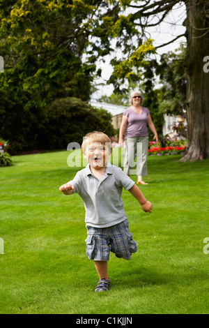 Jardins botaniques de Bicton Park, East Budleigh, Devon, Angleterre Banque D'Images