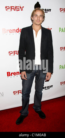 Jesse Johnson Première nord-américaine du film d'Horreur australien 'proie' à Brenden Theatres au Palms Resort Hotel Casino Banque D'Images