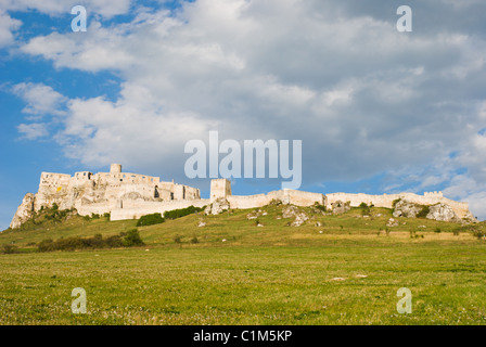 Spissky hrad - château Banque D'Images