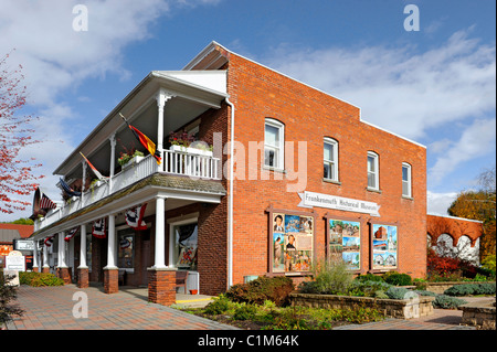 Musée historique Frankenmuth Michigan village bavarois au cours du temps du festival d'automne Banque D'Images