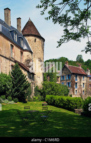 France Indre Berry de George Sand Gargilesse village labellisé Les Plus Beaux Villages de France (la plus belle Banque D'Images