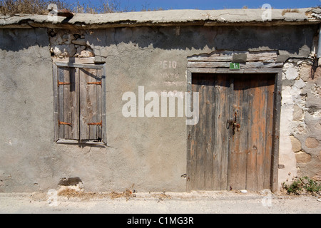 Bâtiment abandonné à Chypre Banque D'Images