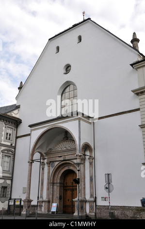 L'église Hofkirche - Cour - Innsbruck, Autriche Banque D'Images