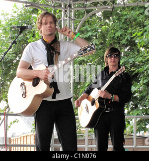 Arno Carstens effectue au Hard Rock Festival appelant à Hyde Park Londres, Angleterre - 28.06.09 Banque D'Images